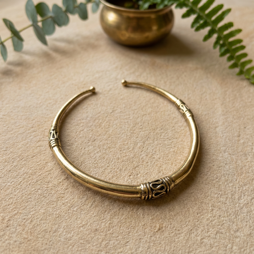 Warm boho bangle photo 2