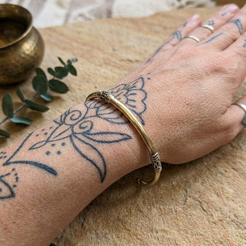 Warm boho bangle photo 6